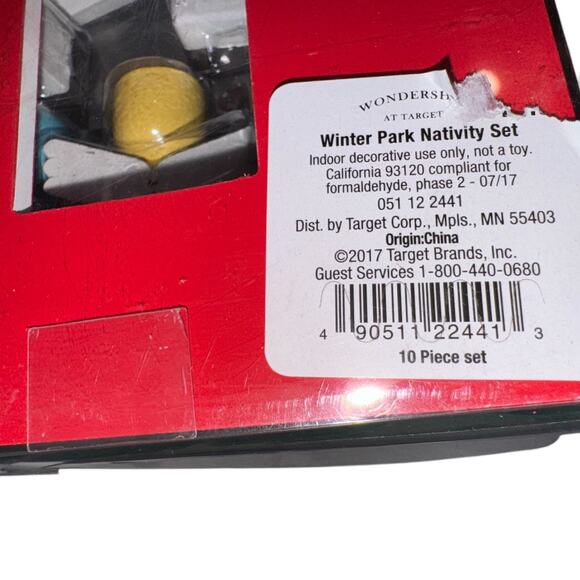 Christmas Wondershop Target Colorful
Nativity Set Religious 2017 - Picture 4 of 7